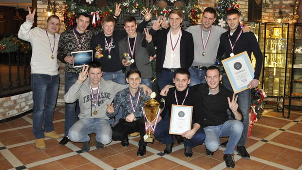 Футбольная команда SS20 Team &mdash; чемпион!