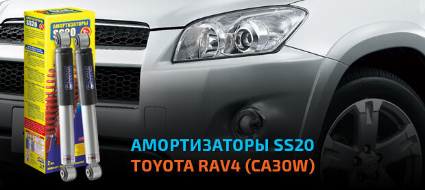 Задние амортизаторы для Toyota RAV4